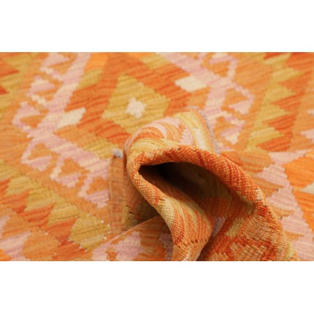 Tappeto Kilim Afghanistan marrone 101x148