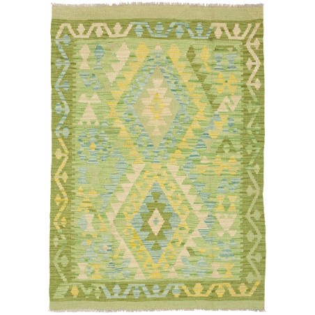 Tappeto Kilim Afghanistan marrone 103x148