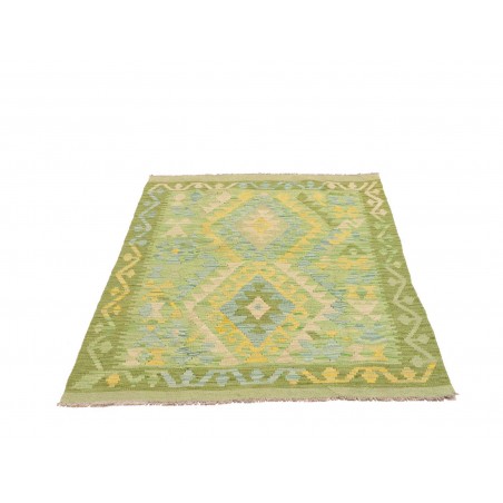 Tappeto Kilim Afghanistan marrone 103x148