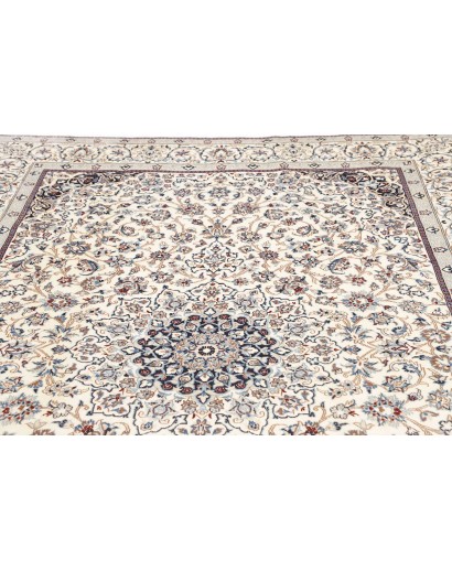 Tappeto Nain 9La Persia bianco grigio 205x318