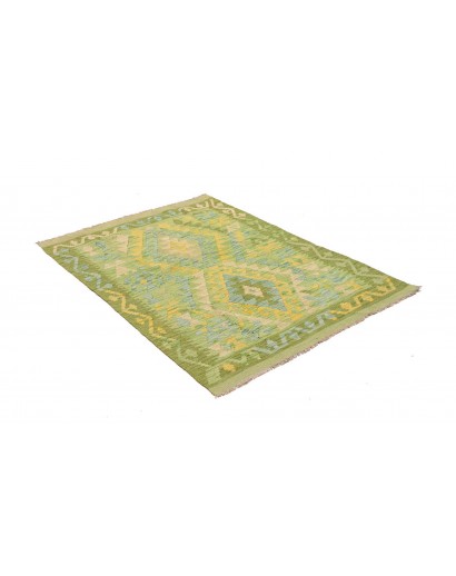 Tappeto Kilim Afghanistan marrone 103x148