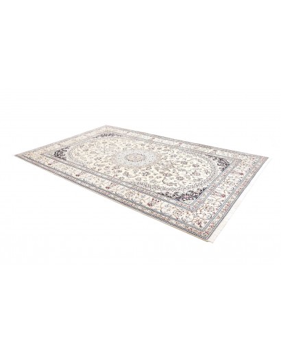 Tappeto Nain 9La Persia bianco grigio 198x308