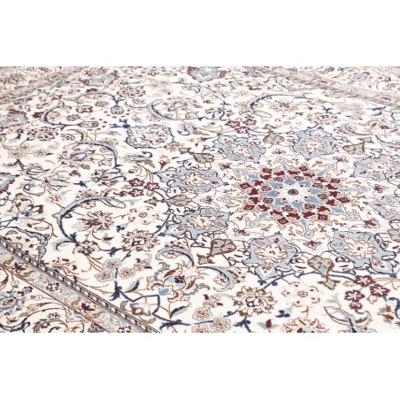 Tappeto Nain 9La Persia bianco grigio 207x322