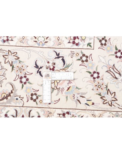 Tappeto Nain 6La Persia bianco blu 186x255