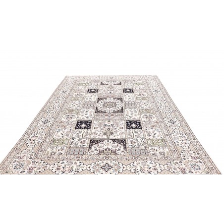 Tappeto Nain 6La Persia bianco grigio 206x295