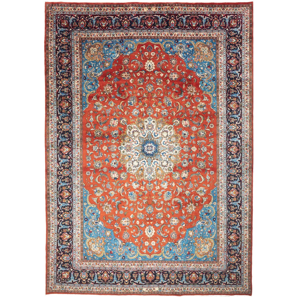 Tappeto Sarough Persia rosso grigio 250x356 Tappeto Sarough Persia rosso grigio 250x356