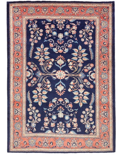 Tappeto Sarough Persia marrone grigio 205x285