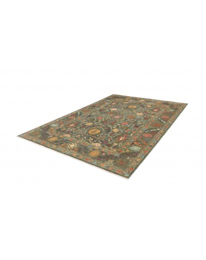 Tappeto Shahi Fine Pakistan bianco azzurro 206x297