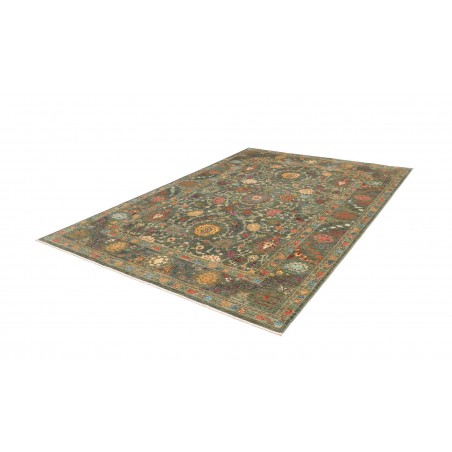 Tappeto Shahi Fine Pakistan bianco azzurro 206x297