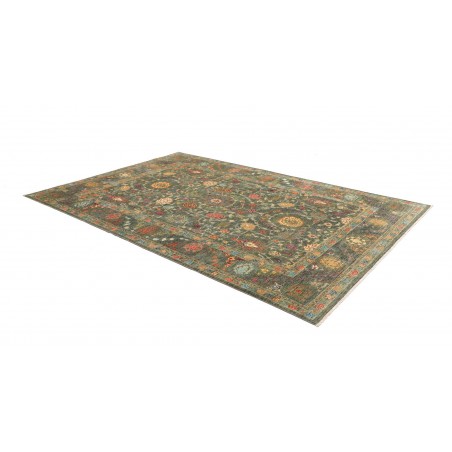 Tappeto Shahi Fine Pakistan bianco azzurro 206x297