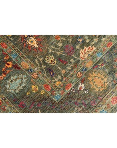 Tappeto Shahi Fine Pakistan bianco azzurro 206x297