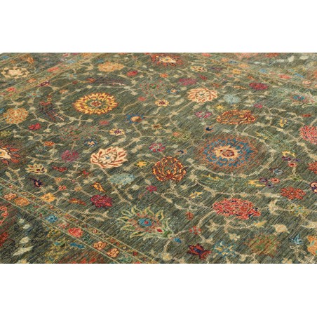 Tappeto Shahi Fine Pakistan bianco azzurro 206x297