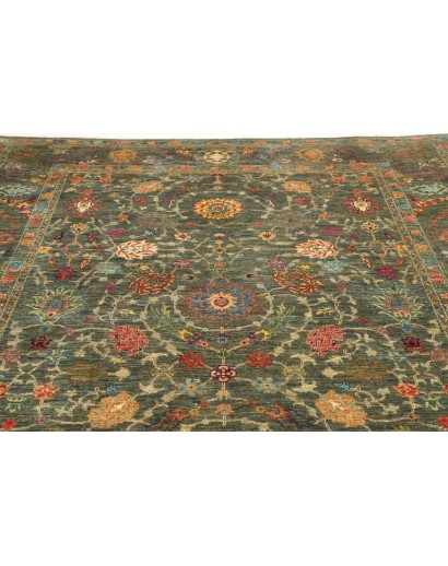 Tappeto Shahi Fine Pakistan bianco azzurro 206x297