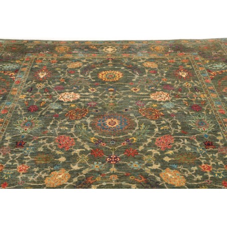 Tappeto Shahi Fine Pakistan bianco azzurro 206x297