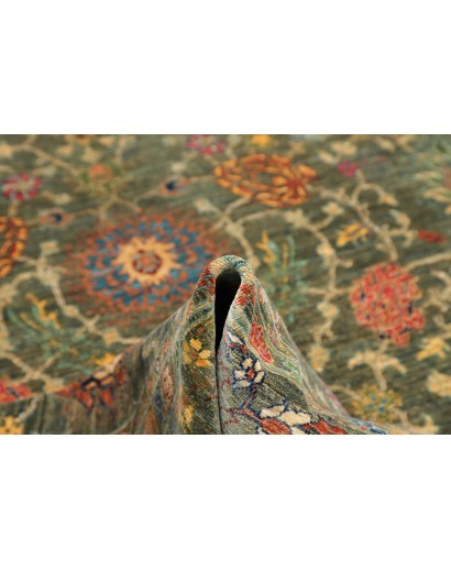 Tappeto Shahi Fine Pakistan bianco azzurro 206x297