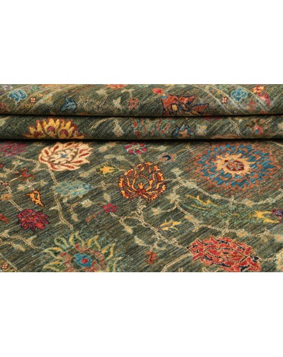 Tappeto Shahi Fine Pakistan bianco azzurro 206x297