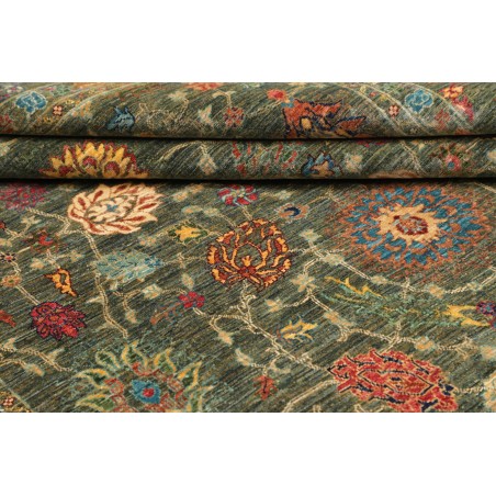 Tappeto Shahi Fine Pakistan bianco azzurro 206x297