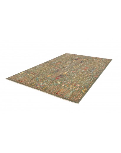 Tappeto Shahi Fine Pakistan bianco grigio 205x307