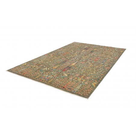 Tappeto Shahi Fine Pakistan bianco grigio 205x307