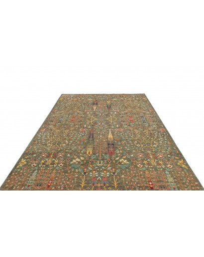 Tappeto Shahi Fine Pakistan bianco grigio 205x307