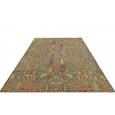 Tappeto Shahi Fine Pakistan bianco grigio 205x307