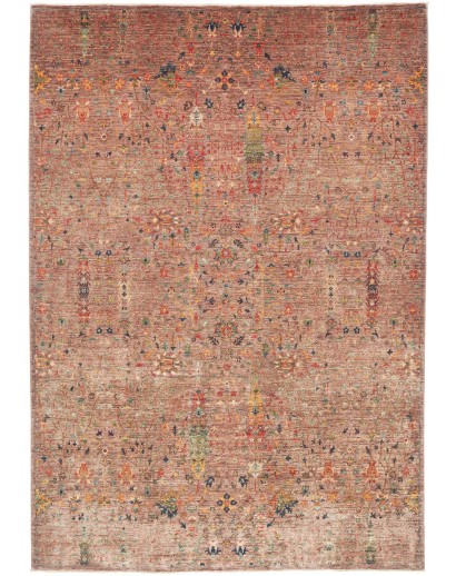 Tappeto Shahi Fine Pakistan marrone grigio 205x294