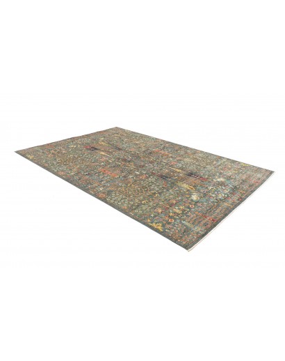 Tappeto Shahi Fine Pakistan bianco azzurro 202x297