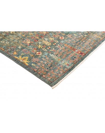 Tappeto Shahi Fine Pakistan bianco azzurro 202x297