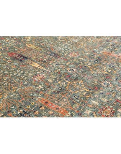 Tappeto Shahi Fine Pakistan bianco azzurro 202x297