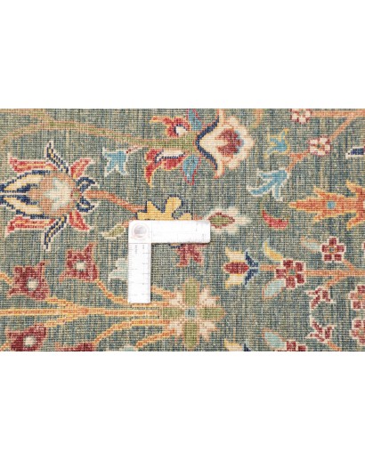 Tappeto Shahi Fine Pakistan bianco azzurro 202x297