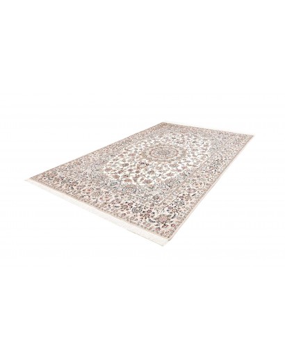 Tappeto Nain 9La Persia bianco marrone 208x318