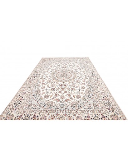 Tappeto Nain 9La Persia bianco marrone 208x318