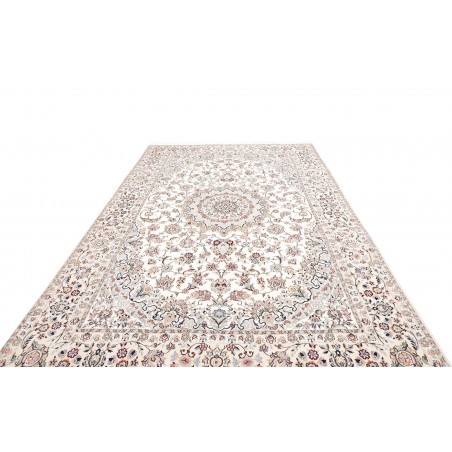 Tappeto Nain 9La Persia bianco marrone 208x318
