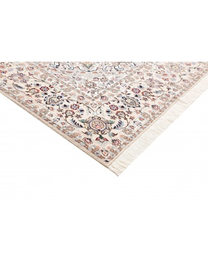 Tappeto Nain 9La Persia bianco marrone 208x318