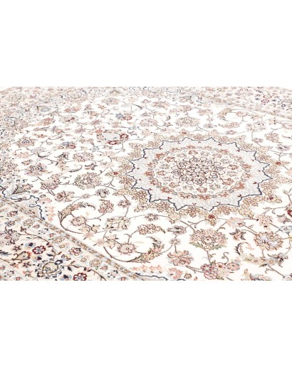 Tappeto Nain 9La Persia bianco marrone 208x318