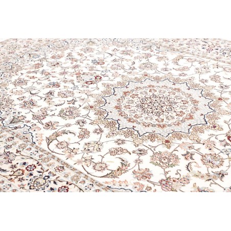 Tappeto Nain 9La Persia bianco marrone 208x318
