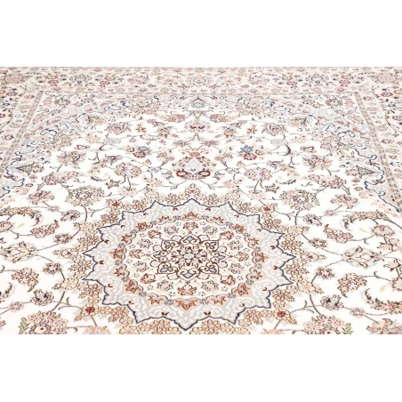 Tappeto Nain 9La Persia bianco marrone 208x318