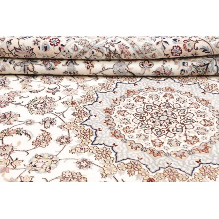 Tappeto Nain 9La Persia bianco marrone 208x318