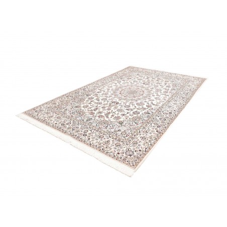 Tappeto Nain 9La Persia bianco marrone 208x308