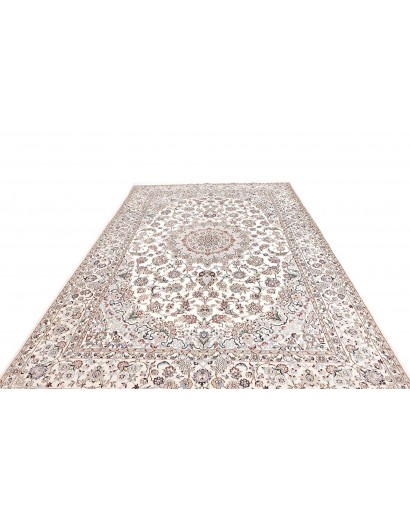 Tappeto Nain 9La Persia bianco marrone 208x308