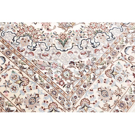 Tappeto Nain 9La Persia bianco marrone 208x308