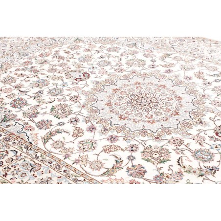 Tappeto Nain 9La Persia bianco marrone 208x308