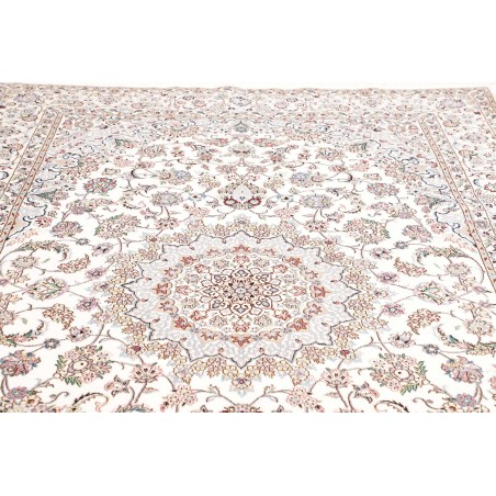 Tappeto Nain 9La Persia bianco marrone 208x308