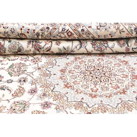 Tappeto Nain 9La Persia bianco marrone 208x308