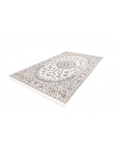 Tappeto Nain 9La Persia bianco azzurro 205x325