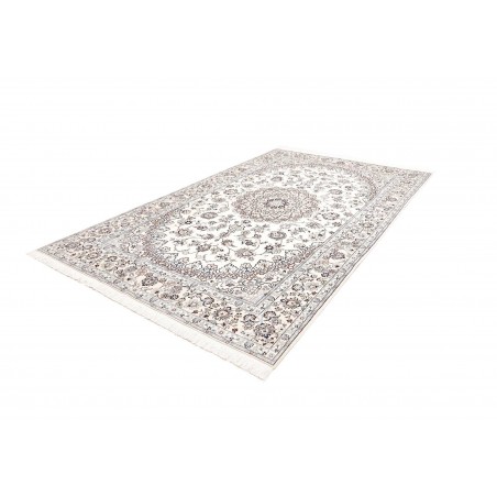 Tappeto Nain 9La Persia bianco azzurro 205x325