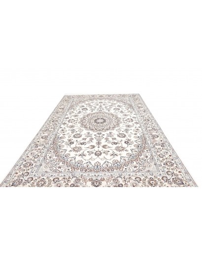 Tappeto Nain 9La Persia bianco azzurro 205x325
