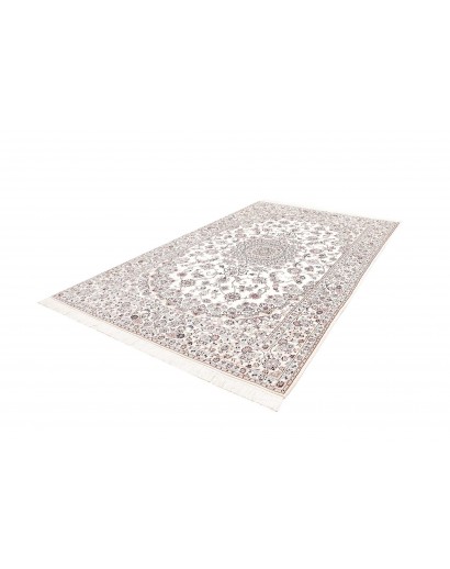 Tappeto Nain 9La Persia bianco marrone 205x317