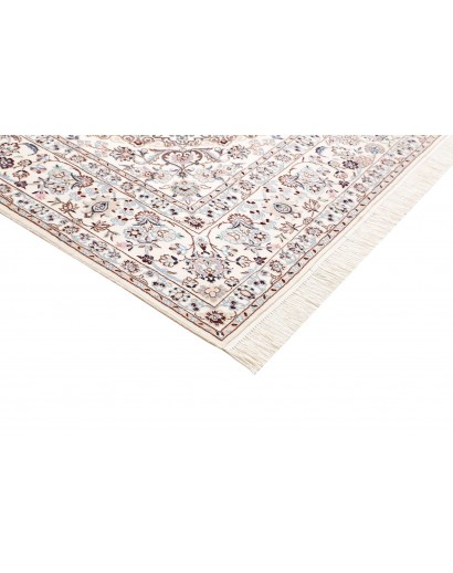 Tappeto Nain 9La Persia bianco marrone 205x317