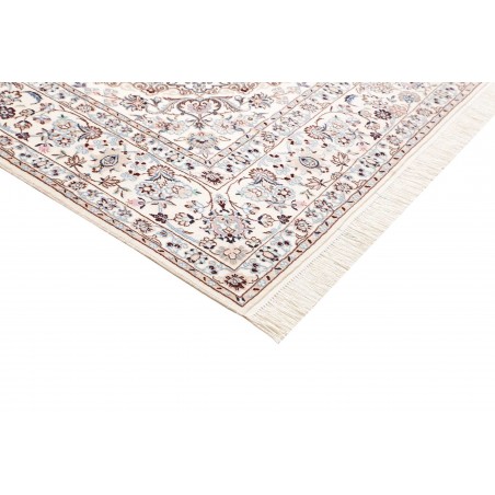 Tappeto Nain 9La Persia bianco marrone 205x317